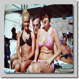 F/O Mike Winter-Kaines with Cally Girls? - Jeddah - Hadj Mar 1968